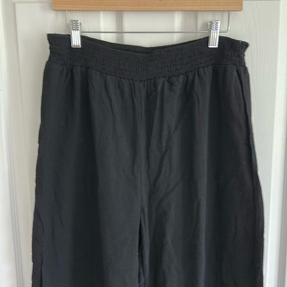 Cupshe Elegant Black Beach Pants NWT - Picture 2 of 11